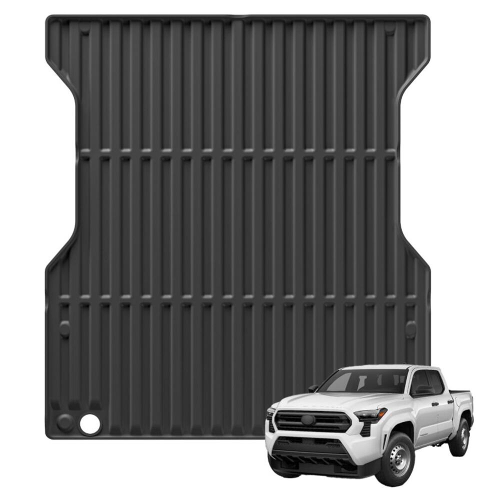 TPE All Weather Cargo Liner Bed Liner for Tacoma 2024 2025 2026 (5ft,5'Bed)